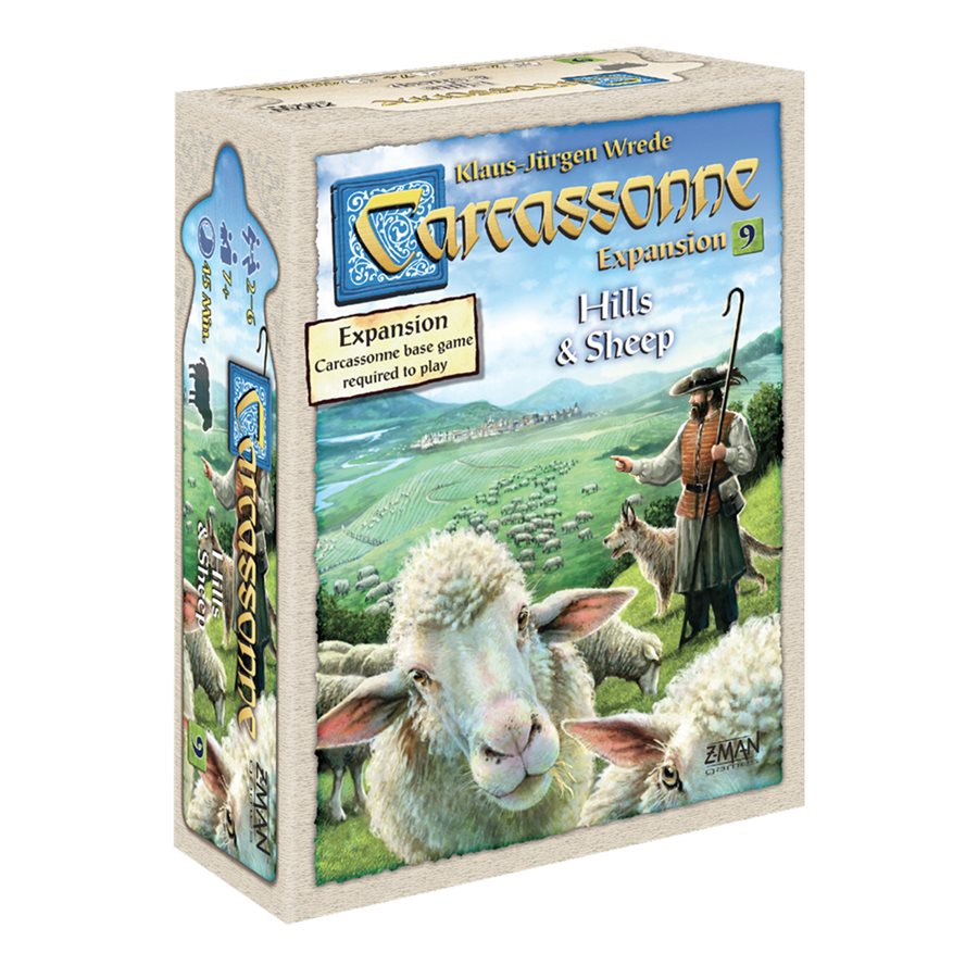 Carcassonne: Expansion 9 - Hills & Sheep