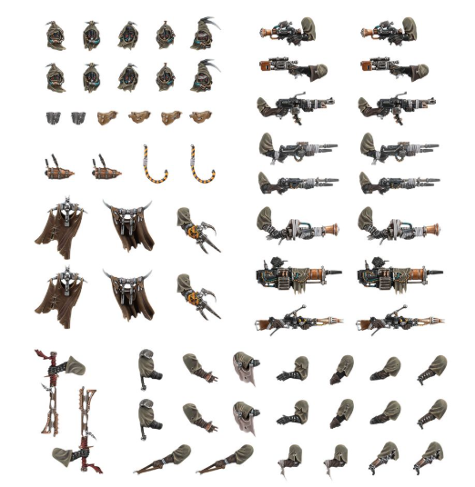 Necromunda: Ash Waste Nomads Weapons & Upgrades