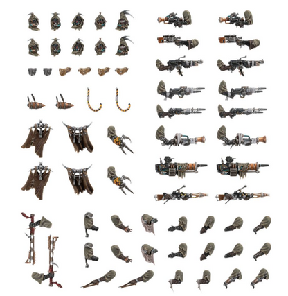 Necromunda: Ash Waste Nomads Weapons & Upgrades