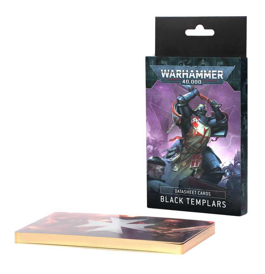 Warhammer 40,000: Black Templars  - Datasheet Cards