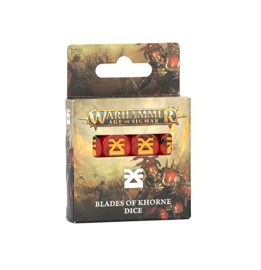 Warhammer Age Of Sigmar: Blades Of Khorne - Dice Set