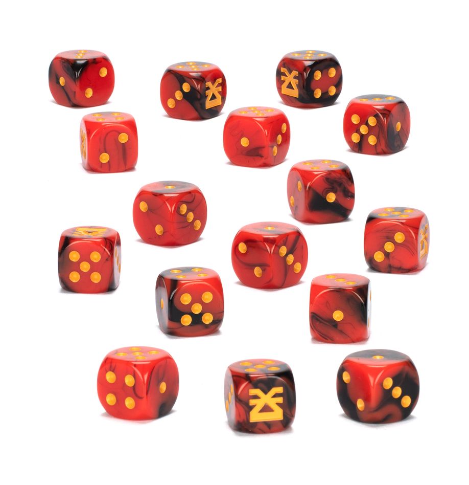 Warhammer Age Of Sigmar: Blades Of Khorne - Dice Set