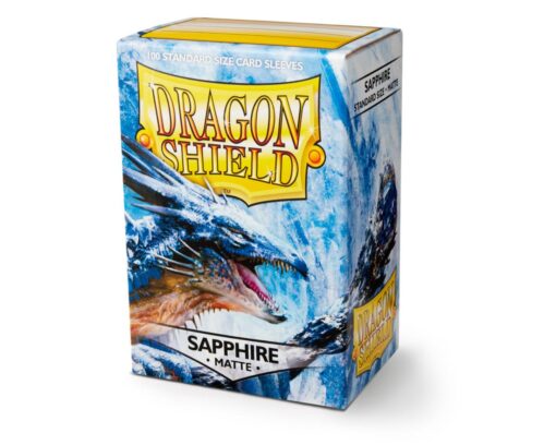 Dragon Shield: Matte Sleeves 100 Count - Sapphire