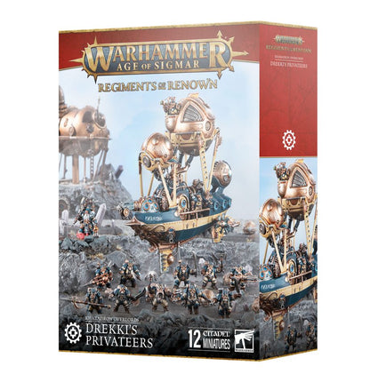 Warhammer Age Of Sigmar:Kharadron Overlords - Regiment of Renown: Drekki's Privateers (Preorder)