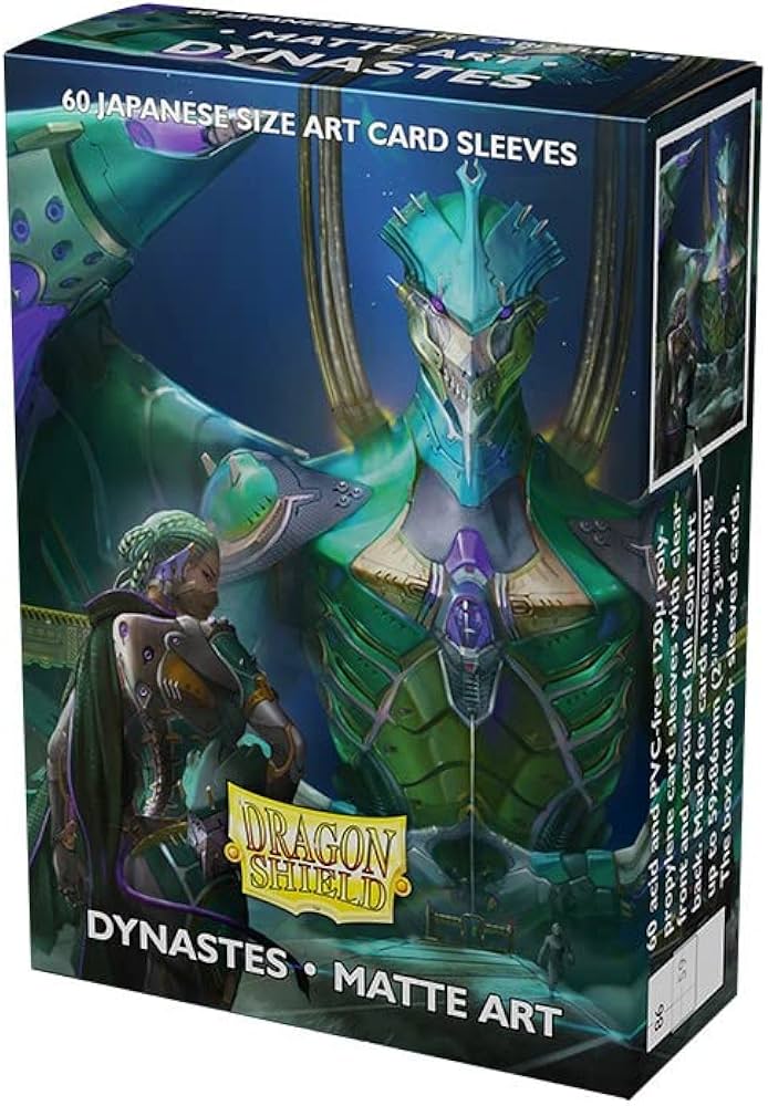 Dragon Shield: Matte Art Japanese Sleeves 60 Count – Dynastes