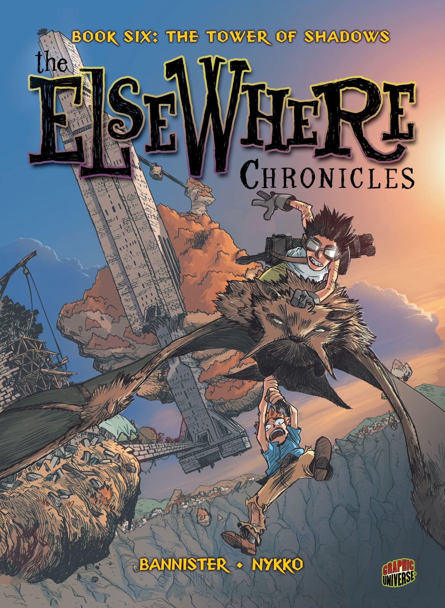 Elsewhere Chronicles Graphic Novel Volume 06 Tower Of Shadows