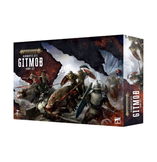 Warhammer Age Of Sigmar: Gloomspite Gitz - Gitmob Army Set