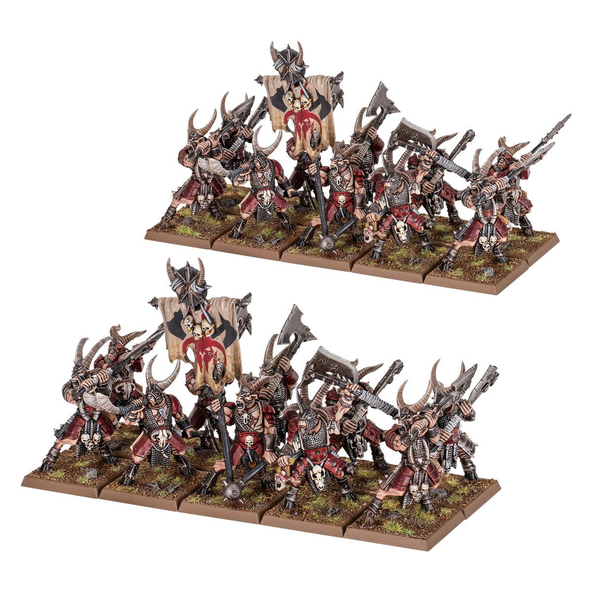 Warhammer The Old World: Beastmen Brayherds - Bestigor Herd