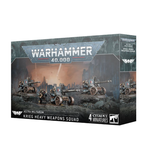 Warhammer 40,000: Astra Militarum - Krieg Heavy Weapons Squad