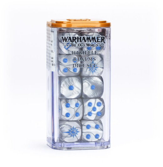 Warhammer The Old World:  High Elf Realms - Dice Set