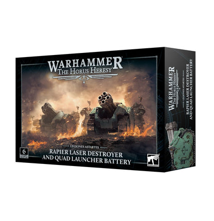 Warhammer The Horus Heresy: Legiones Astartes - Rapier Laser Destroyer and Quad Launcher Battery