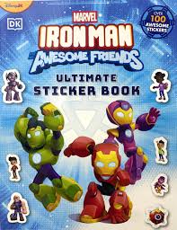 Marvel Iron Man And His Awesome Friends Ultimate Sticker Book