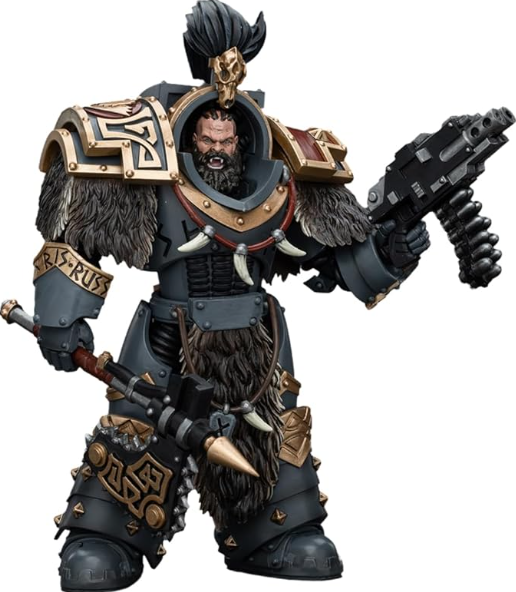 JOYTOY: Warhammer - The Horus Heresy Space Wolves Varagyr Wolf Guard Squad Varagyr Thegn