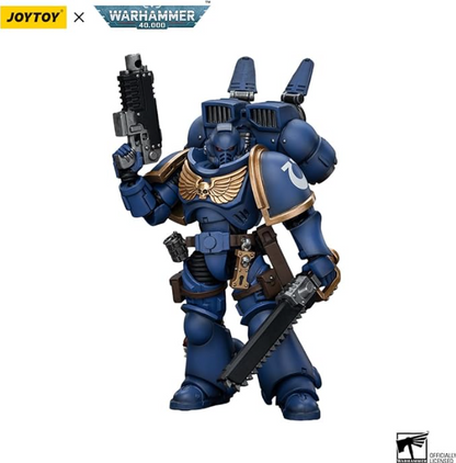 JOYTOY: Warhammer 40,000: Ultramarines Jump Pack Intercessors Intercessor 1