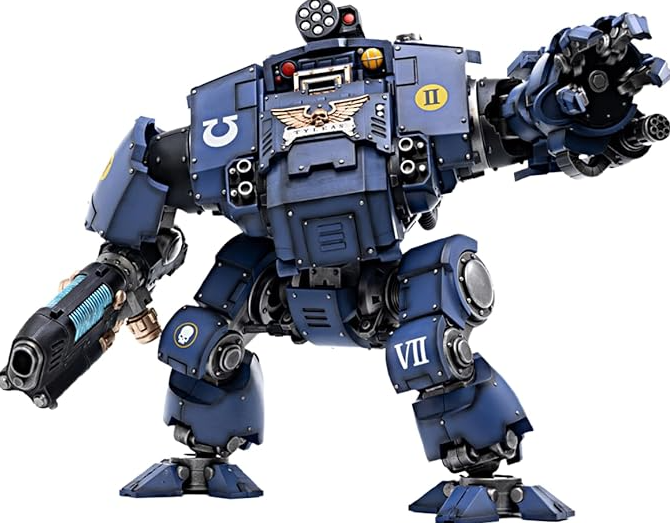 JOYTOY: Warhammer 40,000: Space Marines - Ultramarines Redemptor Dreadnought - Brother Dreadnought Tyleas