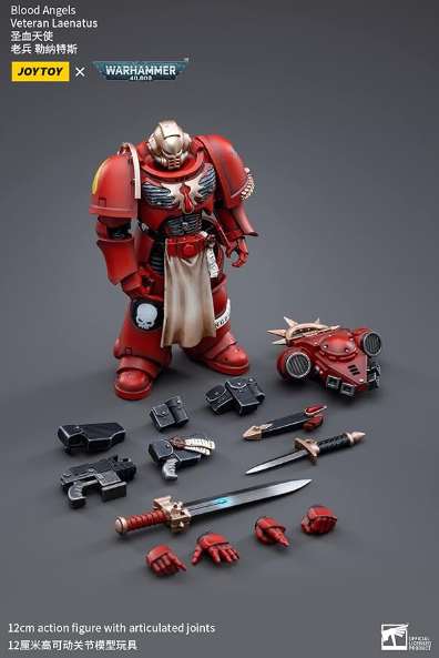 JOYTOY: Warhammer 40,000: Blood Angels - Veteran Laenatus