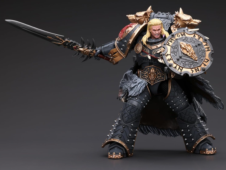 JOYTOY: Warhammer - The Horus Heresy Space Wolves Leman Russ Primarch Of The Sixth Legion