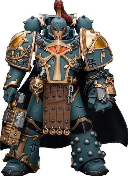 JOYTOY: Warhammer - The Horus Heresy Sons Of Horus Legion Praetor With Power Fist