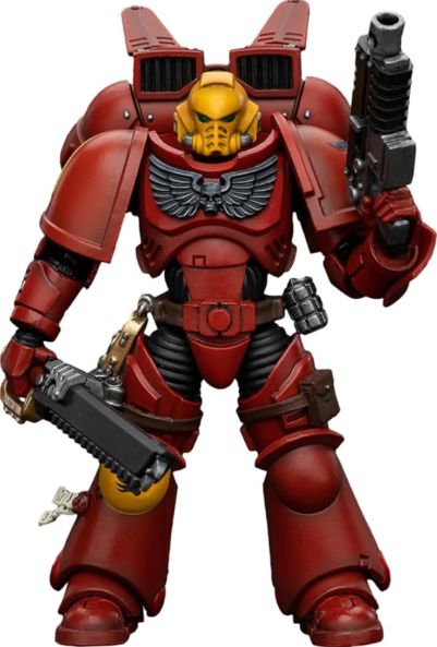 JOYTOY: Warhammer 40,000: Blood Angels - Jump Pack Intercessors - Intercessor 1 Battle Brother