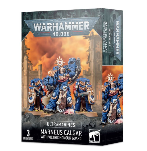 Warhammer 40,000: Ultramarines - Marneus Calgar With Victrix Honour Guard