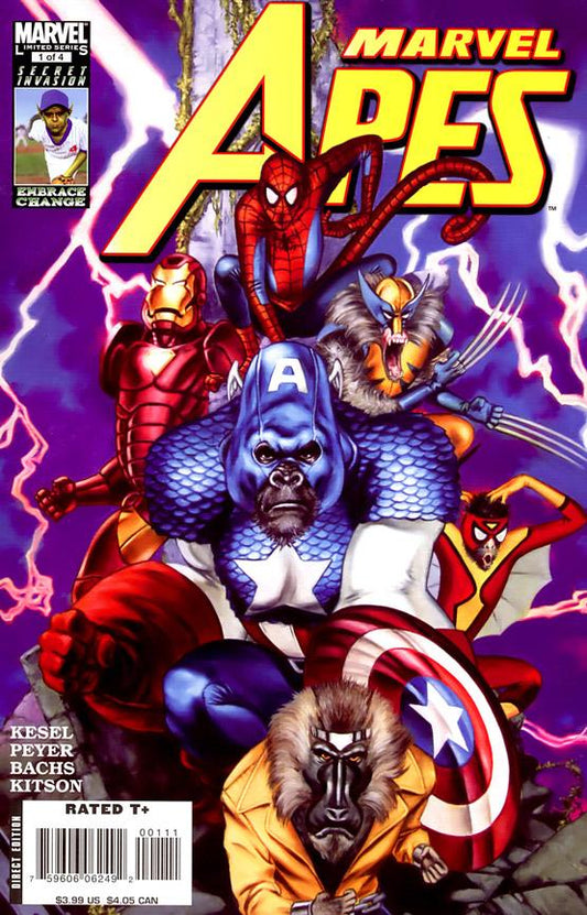 Marvel Apes Hardcover
