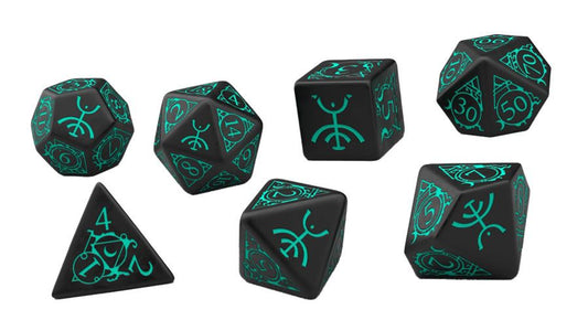 Nightfell: Q-Workshop 7-Piece Dice Set