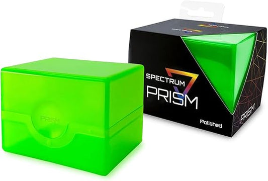 BCW: Prism Deck Case - Polished - Lime Green