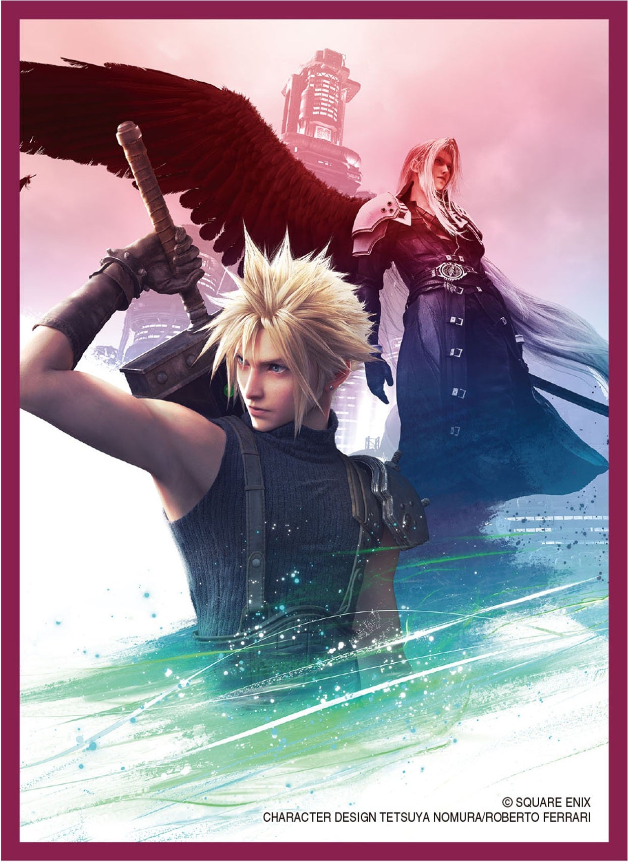 Final Fantasy TCG: Card Sleeves 100 Count - FFVIIR Intergrade Key Art
