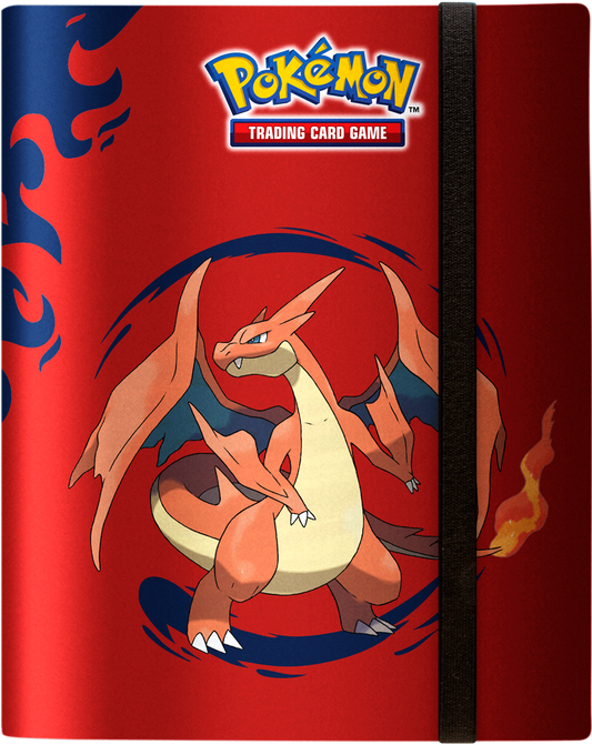 Pokémon: 9 Pocket Pro Binder - Mega Charizard X & Mega Charizard Y