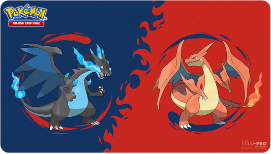 Pokémon: Playmat – Mega Charizard X & Mega Charizard Y
