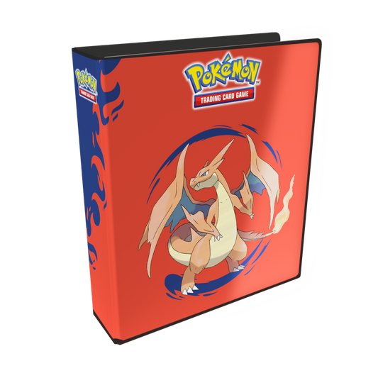 Pokémon: 2" D-Ring Album - Mega Charizard X & Mega Charizard Y