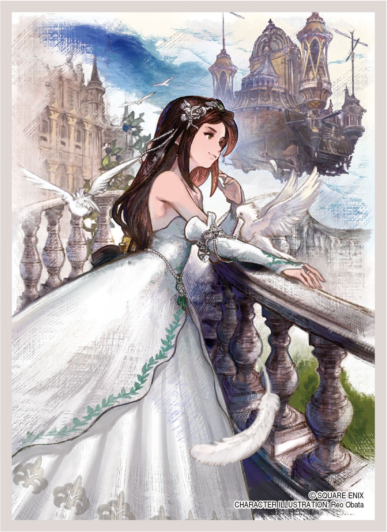 Final Fantasy TCG: Card Sleeves 100 Count - Garnet