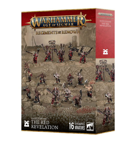 Warhammer Age Of Sigmar: Regiment of Renown - The Red Revelation