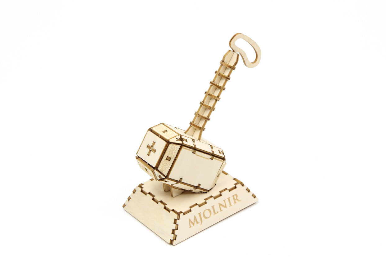 Thor Deluxe Book And 3D Wood Model