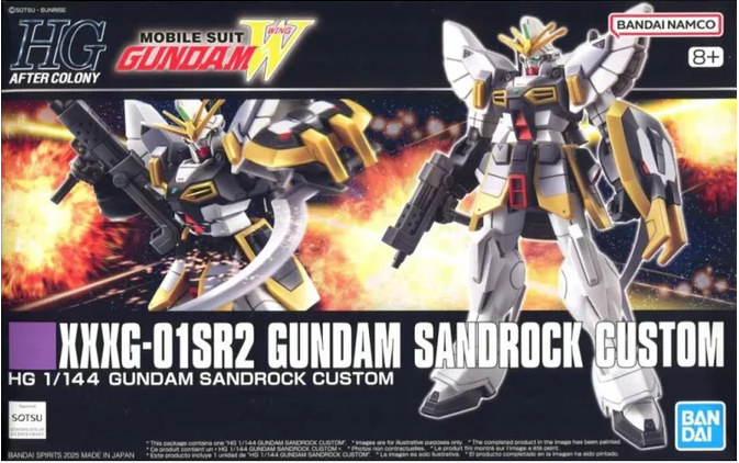HGAC Gundam Sandrock Custom 1/144