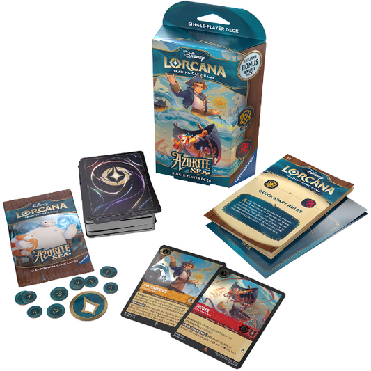 Disney Lorcana: Azurite Sea - A Seaworthy Crew Starter Deck