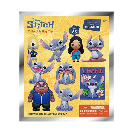 Disney Lilo & Stitch: Mystery 3D Foam Bag Clip Movie Series 1 Figure