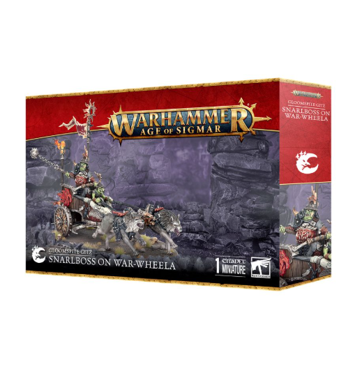 Warhammer Age Of Sigmar: Gloomspite Gitz - Snarlboss On War-Wheela