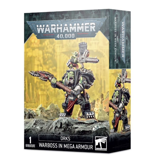 Warhammer 40,000: Orks - Warboss In Mega Armour