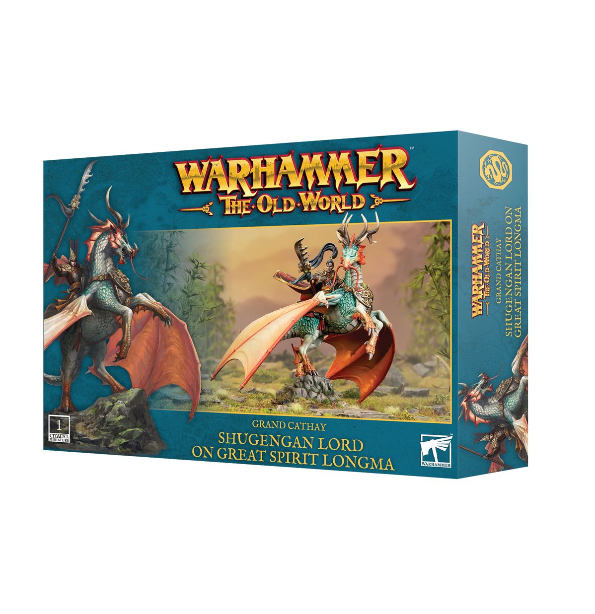 Warhammer The Old World: Grand Cathay - Shugengan Lord On Great Spirit Longma