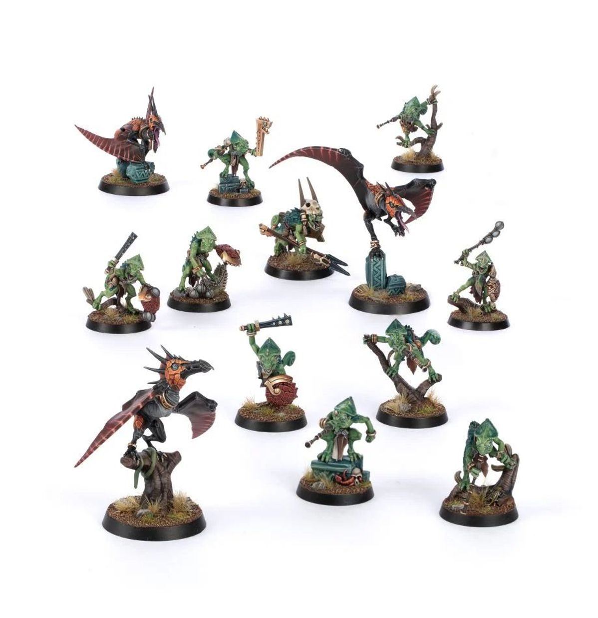 Warhammer Age Of Sigmar: Spearhead - Seraphon: Sunblooded Prowlers