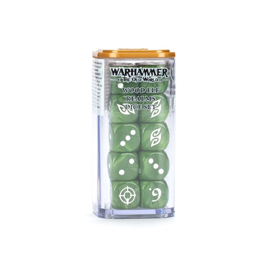 Warhammer The Old World: Wood Elf Realms - Dice Set