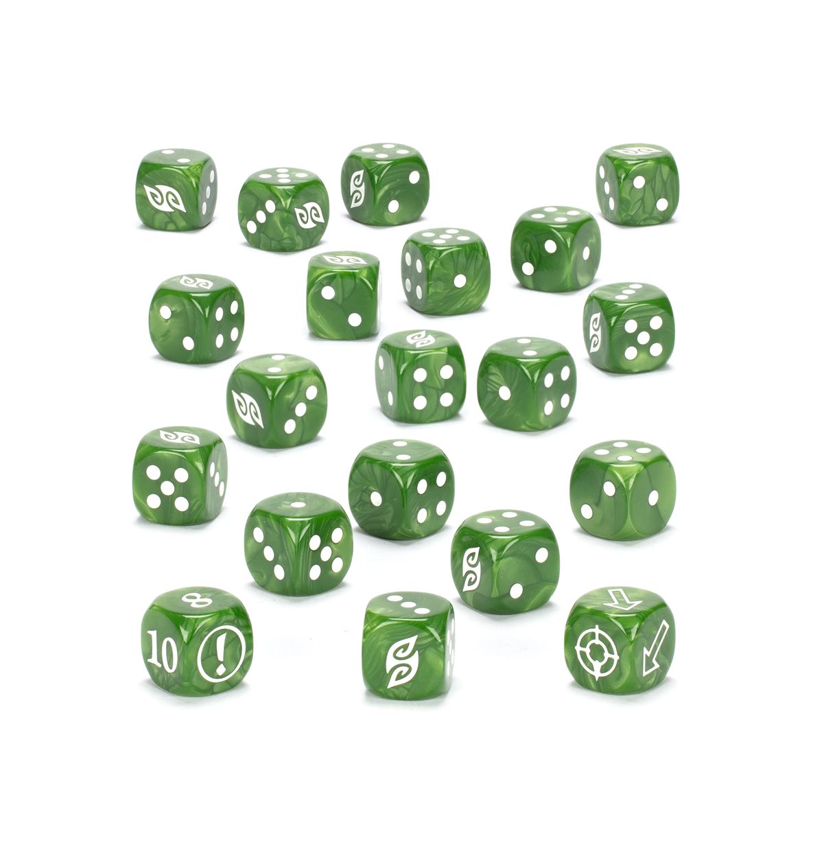 Warhammer The Old World: Wood Elf Realms - Dice Set