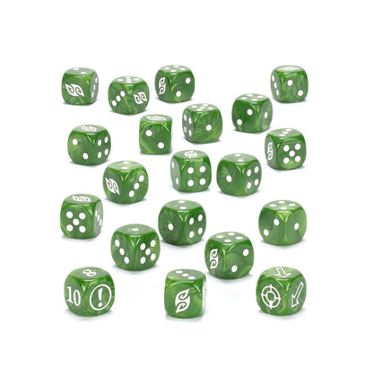 Warhammer The Old World: Wood Elf Realms - Dice Set